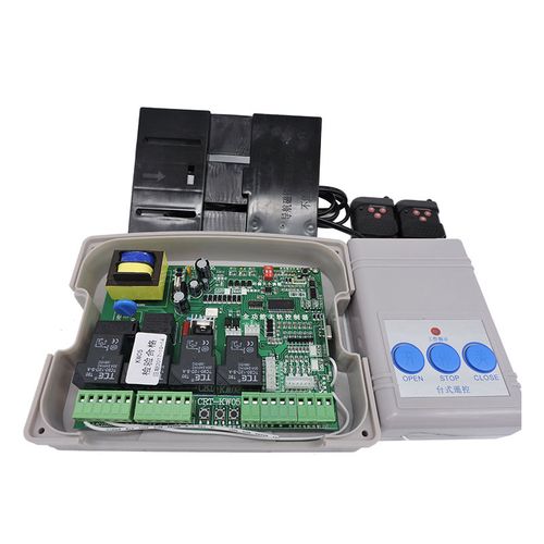 .通用工廠雙電機(jī)無(wú)軌伸縮門電動(dòng)門控制器平移門控制器大門遙控配